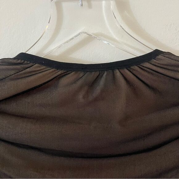 Edikted Megan Bodice Crop Top size small black NWT - Picture 11 of 13